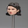 Fremego 1/6 Scale Female Head Sculpt,Female Agent Plastic Hair Head Carved for 12inch PH TBL JO Soldier Action Figure Collection (C) view 4