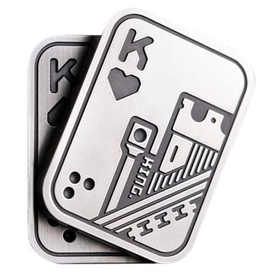 New Decompression Metal Poker Fidget_SliderManually Rotate Adult Office Decompression Toys to Relieve Pressure, Tabletop Toys for Adults, KK