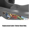 Replacement Parts for Fisher-Price Blaze and The Monster Machines Tough Trike - DWR66 ~ Replacement Label/Sticker Sheet for Tricycle view 3
