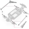 HAIBOXING RC Car Spare Parts Metal Front Universal Drive Shafts and Rear Drive Shafts Apply to 16889 & 16890A & 16889A(M16105 & M16106 & M16107) view 4