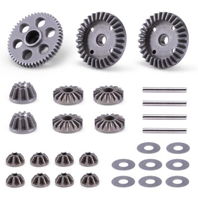 HAIBOXING 1/16th RC Car Spare Parts Machined Metal Spur Gear & Diff. Pinions and Diff. Gears Apply to 16890A(M16102 & M16103)