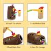 TOP BRIGHT Montessori Toys for 2 Year Old - Magnetic Bird Feeding Games for 2 Year Olds, Learning Toys for Toddlers 2-4 Years, Fine Motor Skills Toy for 3 Years Old Girls and Boys view 3