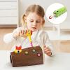 TOP BRIGHT Montessori Toys for 2 Year Old - Magnetic Bird Feeding Games for 2 Year Olds, Learning Toys for Toddlers 2-4 Years, Fine Motor Skills Toy for 3 Years Old Girls and Boys view 4