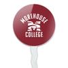 Morehouse College Maroon Tigers Logo Cupcake Picks Toppers Decoration Set of 6 view 2