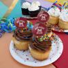 Morehouse College Maroon Tigers Logo Cupcake Picks Toppers Decoration Set of 6 view 4