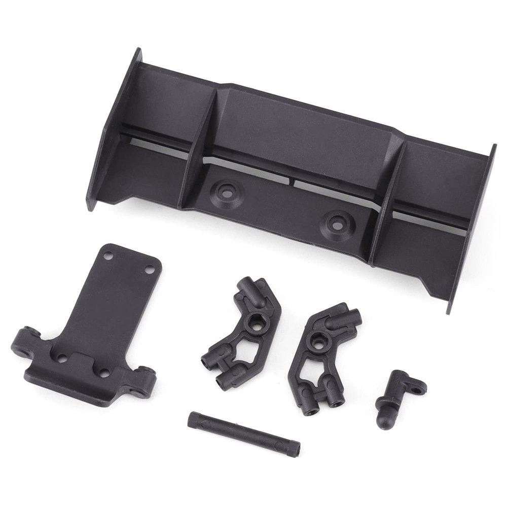 HAIBOXING 1/16TH Scale Brushless RC Car Spare Parts Rear Bumper & Wing & Wing Stay for Apply to 16890A(M16062V)