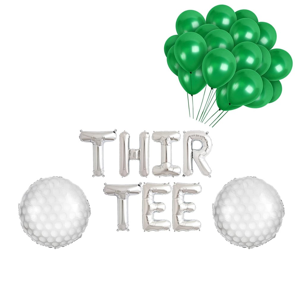 100% LIKED-30th Birthday Golf Party Decoraton Balloon Banner, Thir Tee Golf Birthday Party, Thir-Tee Golf Birthday Decorations, Golf 30th Birthday, Masters Party, Birthday Party Balloon Banner, Sign