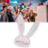 Semme Plush Bunny Ears Hood - Easter Bunny Hat for Cosplay, Halloween Party, Christmas Gift view 4