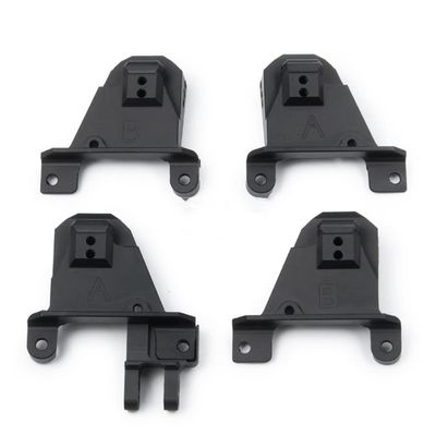 1 Set RC Car Aluminum Front & Rear Shock Tower Mount Replacement for Traxxas TRX4 324 1/10 RC Crawler Car