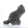 TAMMYFLYFLY Lifelike British Shorthair Cat Plush Stuffed Animal Toy British Shorthair Cat Animal Model 32cm view 3