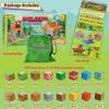 BrainSpark 100PCS Magnetic Pixel Cubes World Pack STEM Building Blocks for Kids Montessori Educational Toys Fidget Sensory Set Construction Stacking Toy for Kids 3-9 Boys and Girls Birthday Gifts view 2