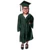 Happy Graduates Medium Dark Green Shiny Child Graduation Cap, Gown, Tassel, Gold Sash and 2026 Charm, Kindergarten Graduation Cap And Gown Set, For Kids And Preschool Graduation view 4