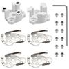 DAGIJIRD Drone Prop Adapter Base Kit Propeller Mounting Plates+ Elastic Gaskets+ Screws+Screwdriver for DJI Phantom 4 view 1