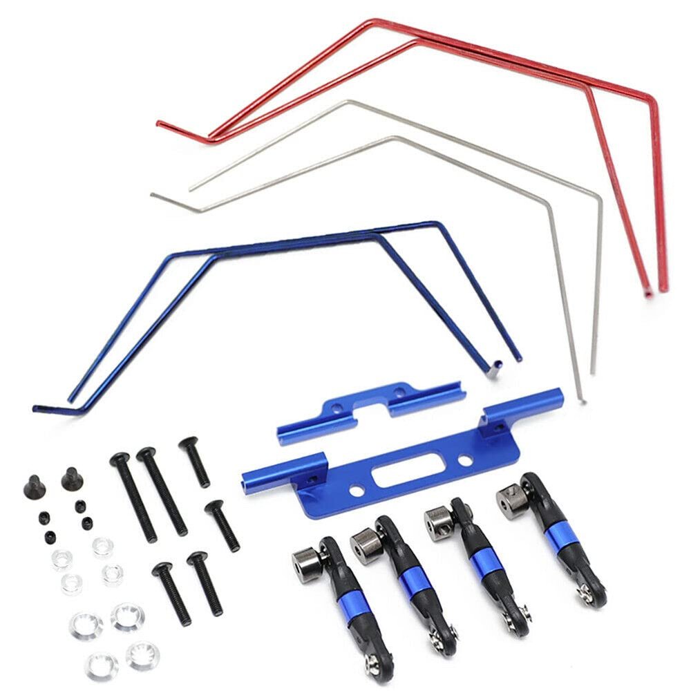 Aluminum Alloy Front&Rear Wide Sway Bar Kit for Traxxas Slash 2WD Short 1/10 RC Car