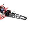 Alloy Tail Wheel Head-up Wheelie Bar 5-Height Level Rustler Bandit RC Car Accessories for 1/10 Traxxas Slash 2WD LCG view 2