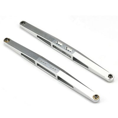 2 PCS RC Metal Rear Trailing Arms Lower Suspension Linkage for TRAXXAS Unlimited Desert RC