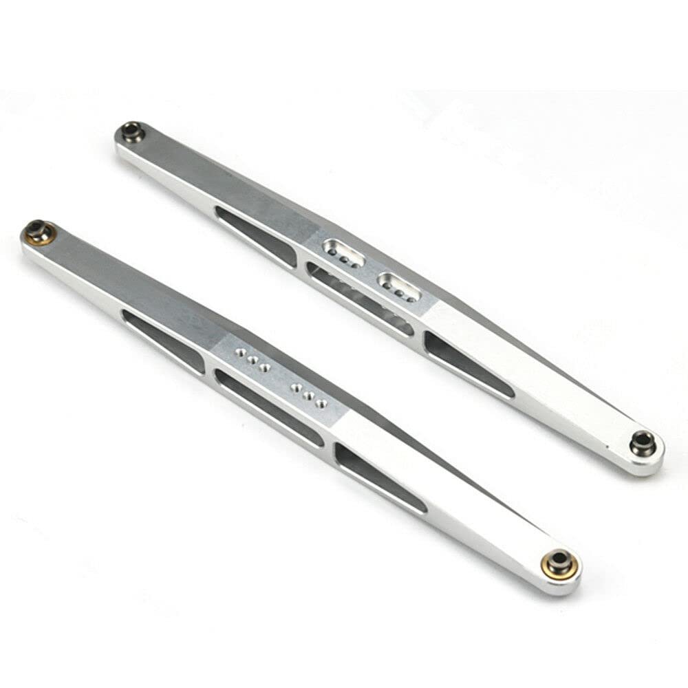 2 PCS RC Metal Rear Trailing Arms Lower Suspension Linkage for TRAXXAS Unlimited Desert RC