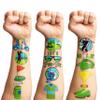 96 PCS Golf Temporary Tattoos  Sports Theme Birthday Party Decorations & Favors, Golf Ball Fun Stickers for Boys Girls Men Kids, Classroom School Rewards view 3