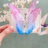 Moving children butterfly barrettes fairy style headdress gradient mesh view 2