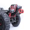 QingLeng Nylon Sturdy & Stable Wheelie Bar with Dual Spring Buffer for Arrma 1/8 kraton Outcast 6S Only fit The V5 or EXB Version - RED view 1