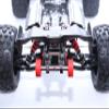 QingLeng Nylon Sturdy & Stable Wheelie Bar with Dual Spring Buffer for Arrma 1/8 kraton Outcast 6S Only fit The V5 or EXB Version - RED view 4