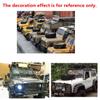 1:10 Scale Crawler RC Car Ropes & Tensioners Limb Risers Decoration for Traxxas TRX-4 D90 view 2