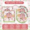 41pcs Pink Farm Party Supplies ,include 20 Plates, 20 Napkin and 1pcs Tablecloth,Used for Farm Birthday Party Decoration (Pink Farm JJJ) view 3