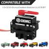 OGRC Digital Steering Servo with Brass Servo Mount and Servo Horn for Axial 1/24 SCX24 C10 JLU Bronco Deadbolt Gladiator RC Crawler Car Upgrade Parts view 3