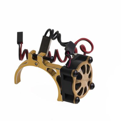 36MM RC Car Metal Motor Cooling Fan Adjustable Radiators for TRX4 for SCX10 Upgrade Parts