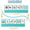 Aizweb Silly Sentence Building for Kids,Speech Therapy Learn to Read for Preschool Kindergarten 1st 2nd Grade Special Education Classroom Must Have,Homeschool Educational Toy Reading Learning Game view 2