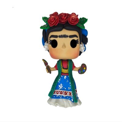 Handmade Frida Custom Figure Pop Style (Roses)