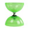 Lightning High Speed Pro Diabolo for Professional Juggling - Shining Chinese Yoyo Set Includes 2 Handsticks in Wooden & Fiberglass Diablo Sticks, 2 Strings, and Carry Bag (Green, 3-Axle) view 2