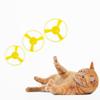 Berry President Flying Saucer Toy, Flying Disc Launch Playset with Rotating Flash Light, Indoor Outdoor Twist Shoot Toy for Kids Aged 3 Years Old & Up (SkyBlue) view 2