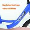 CARWERL Kids' Tricycles with Back Seat and Basket for 5-11 Years Old Boys & Girls 16 Inch Three Wheel Cruiser Bike Double People 3 Wheel Bicycle, Ideal Gift for Kids,Black,16 inch view 3