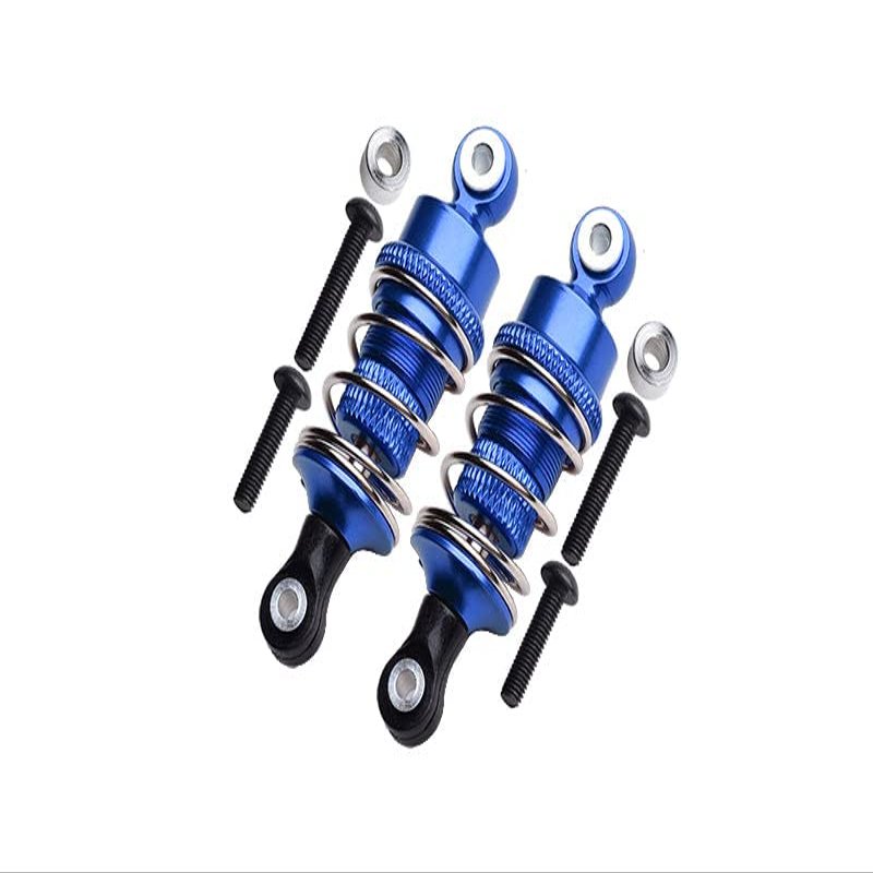 HPI Sport 3 Flux Upgrade Parts Aluminum Front/Rear Adjustable Shocks (50mm) - 1Pr Set Blue