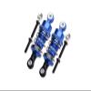 HPI Sport 3 Flux Upgrade Parts Aluminum Front/Rear Adjustable Shocks (50mm) - 1Pr Set Blue view 1