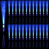 NUDALA 36 Pack Blue Glow Fiber Optic Wands Bulk Light up Wand Glow Sticks with 3 Lighting Modes for Christmas Valentine's Day Easter 4th of July Concerts Clubs Wedding Birthday view 1