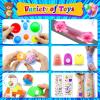 206PCS Party Favors for Kids 3-5 4-8-12, Fidget Toys Pack Birthday Bulk Goodie Bag Stuffers, Treasure Box Toys for Classroom Prizes for Kids view 4