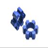 2Pc Aluminum 7075-T6 Wheel Hex Hubs for 1:5 Traxxas X Maxx 6S / X Maxx 8S / XRT 8S / 1:6 Sand Car 8S (Rear Only) - Blue view 1