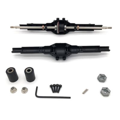 DAGIJIRD Axle Rear Wave Box Differential Gear Assembly 1/12 RC Rock Crawler Replacement Parts for Wltoys 12428 12423