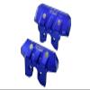 Aluminum 7075-T6 Front & Rear Bumper for Traxxas 1/8 4WD Sledge Monster Truck 95076-4 Upgrades - Blue view 1