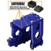 Aluminum 7075-T6 Quick Release Motor Base for Traxxas 1/8 4WD Sledge Monster Truck 95076-4 Upgrades - Black view 4