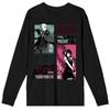Spy x Family Loid and Yor Codenames Men's Black Long Sleeve Crew Neck Tee-3XL view 1