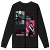 Spy x Family Loid and Yor Codenames Men's Black Long Sleeve Crew Neck Tee-Small view 1