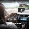 Baby Car Camera, HD Display Baby Car Mirror with Night Vision Feature, 4.3 inch Baby Car Camera with Monitor Wide Clear View, Backseat Camera Rear Facing to Observe Babys Every Move view 4