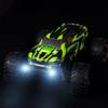1/16 Scale Bigfoot Off-Road Remote Control Car 45KM/H High-Speed Brushless Motor RC Vehicle Two Rechargeable Batteries/All Terrain RC Truck Surprise Gifts for Adults (Orange) view 2