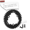 Rcarmumb 35T Spur Gear Upgrades Part for 1/5 X-Maxx 6S Monster Truck,1/5 X-Maxx 8S Monster Truck,Medium Carbon Steel 35T 1.5 Spur Gear with Pinion Gear(15T/16T/17T/18T) Hops Up view 2