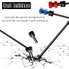 Rcarmumb RC Drive Shaft CVD Axles Upgrades Part for 1/8 Typhon 6s, 1/7 Felony Limitless Roller Infraction 6s BlxSteel Front Rear 4PCS Driveshafts w/17mm Wheel Hex Hub Hops Up,Navy Blue view 4