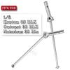 RCMYou Drive Shaft Axles Upgrades Part for Arrma 1/8 Kraton 6S BLX,Outcast 6S BLX,#45 Steel 4PCS Front Rear CVD Driveshaft Silver,w/Wheel Hex Nuts Red view 2