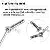 RCMYou Drive Shaft Axles Upgrades Part for Arrma 1/8 Kraton 6S BLX,Outcast 6S BLX,#45 Steel 4PCS Front Rear CVD Driveshaft Silver,w/Wheel Hex Nuts Red view 4